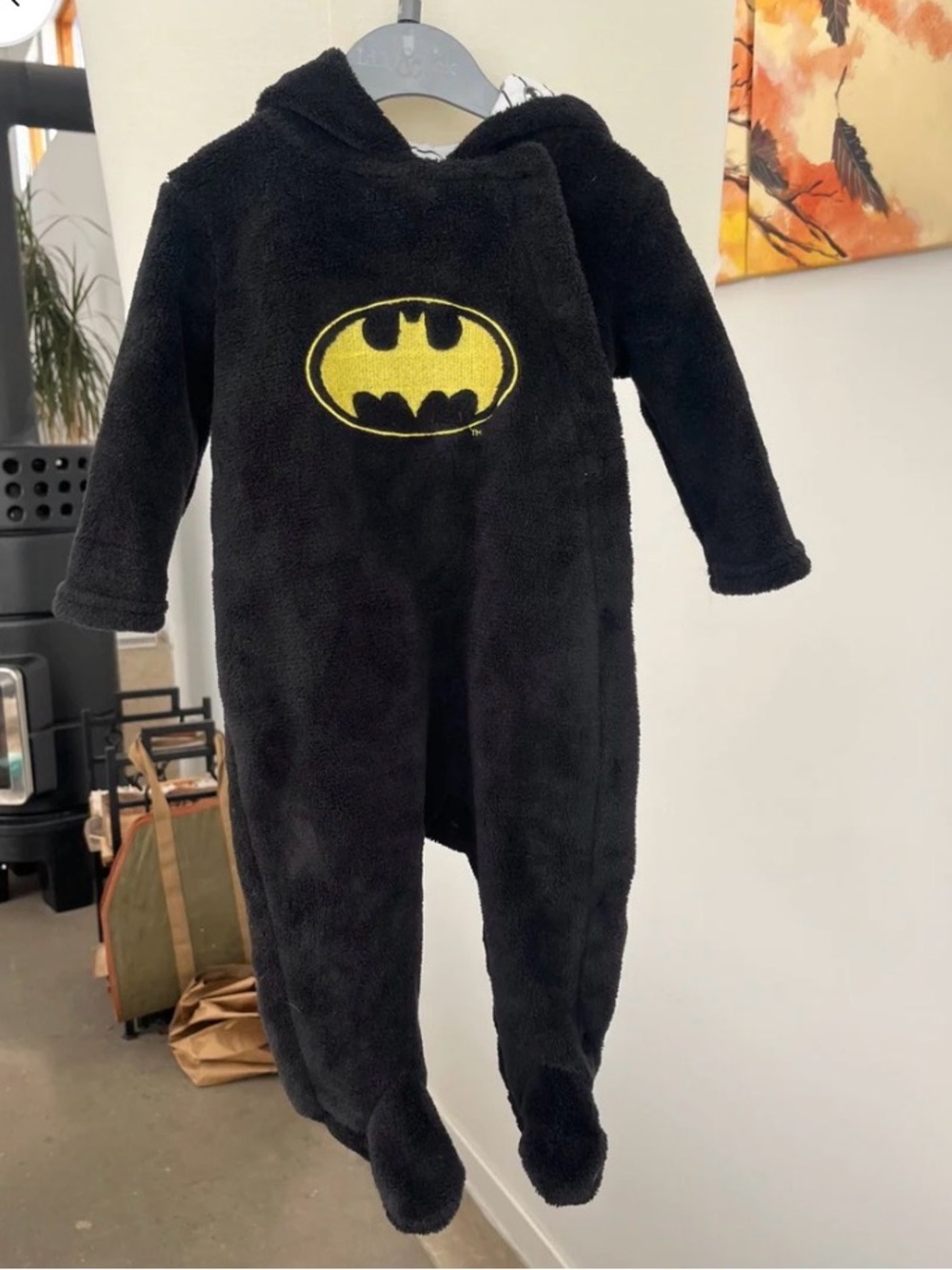Batman Fleece Onesie